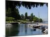 Marina, Quai Baron De Blonay, Evian-Les Bains, Lake Geneva, Haute-Savoie, France-Richardson Peter-Mounted Photographic Print