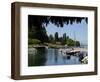 Marina, Quai Baron De Blonay, Evian-Les Bains, Lake Geneva, Haute-Savoie, France-Richardson Peter-Framed Photographic Print