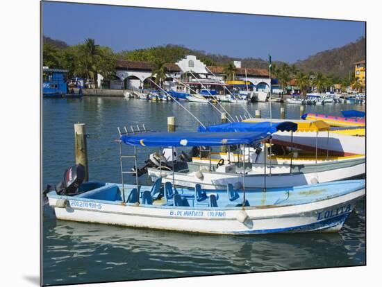 Marina, Santa Cruz Port, Huatulco, Oaxaca State, Pacific Coast, Mexico, North America-Richard Cummins-Mounted Photographic Print