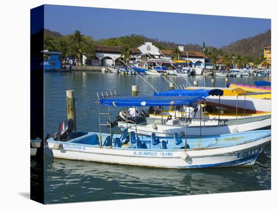 Marina, Santa Cruz Port, Huatulco, Oaxaca State, Pacific Coast, Mexico, North America-Richard Cummins-Stretched Canvas