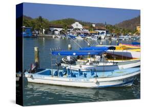 Marina, Santa Cruz Port, Huatulco, Oaxaca State, Pacific Coast, Mexico, North America-Richard Cummins-Stretched Canvas