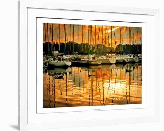 Marina Sunrise I-Danny Head-Framed Art Print