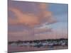 Marina Sunset-Jill Schultz McGannon-Mounted Art Print