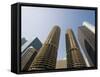 Marina Towers, the Corn Cobs, Chicago, Illinois, United States of America, North America-Robert Harding-Framed Stretched Canvas