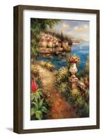 Marina View I-Peter Bell-Framed Art Print