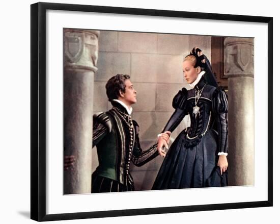 Marina Vlady and Jean-François Poron: La Princesse de Clèves, 1961-Marcel Dole-Framed Photographic Print