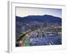 Marina, Waterfront and Town of Monte Carlo in the Evening, Monaco, Mediterranean, Europe-Rainford Roy-Framed Photographic Print