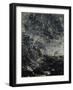 Marine avec récif-August Johan Strindberg-Framed Giclee Print