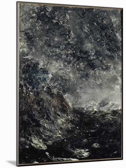 Marine avec récif-August Johan Strindberg-Mounted Giclee Print