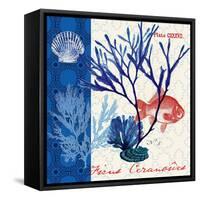 Marine Botanical-Devon Ross-Framed Stretched Canvas