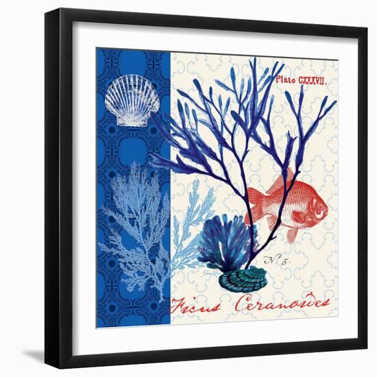 Marine Botanical-Devon Ross-Framed Art Print