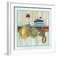 Marine, Chapeaux II-Laurence David-Framed Art Print