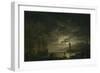 Marine, clair de lune-Claude Joseph Vernet-Framed Giclee Print