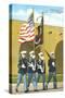 Marine Color Guard, San Diego, California-null-Stretched Canvas