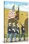 Marine Color Guard, San Diego, California-null-Stretched Canvas