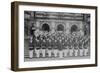 Marine Corps Band on Front of Steps to the Executive Office Building-null-Framed Art Print