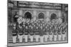 Marine Corps Band on Front of Steps to the Executive Office Building-null-Mounted Art Print