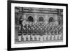 Marine Corps Band on Front of Steps to the Executive Office Building-null-Framed Premium Giclee Print