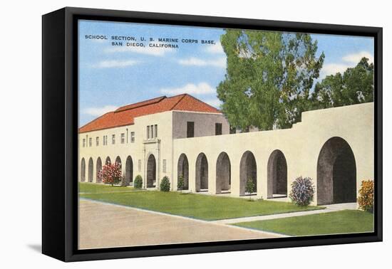 Marine Corps Base, San Diego, California-null-Framed Stretched Canvas