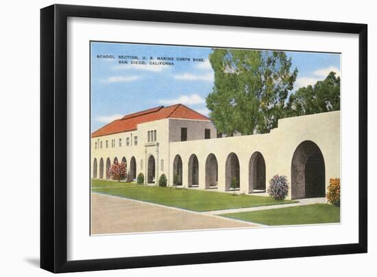 Marine Corps Base, San Diego, California-null-Framed Art Print