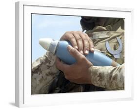 Marine Corps Mortar Training in Djibouti-Stocktrek Images-Framed Photographic Print