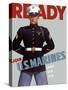 Marine Corps Recruiting Poster from World War II-Stocktrek Images-Stretched Canvas