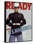 Marine Corps Recruiting Poster from World War II-Stocktrek Images-Framed Stretched Canvas