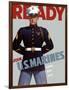 Marine Corps Recruiting Poster from World War II-Stocktrek Images-Framed Photographic Print