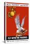 Marine Corps Recruiting Poster-null-Stretched Canvas