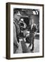 Marine Cpl. James C. Farley Andd Helicoptor Pilot Captain Vogel, Danang, Vietnam 1965-Larry Burrows-Framed Photographic Print