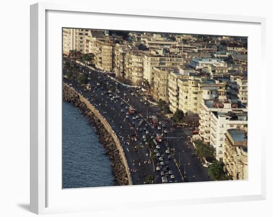 Marine Drive, Bombay City (Mumbai), India-Alain Evrard-Framed Photographic Print