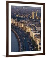 Marine Drive, Mumbai, India-Alain Evrard-Framed Photographic Print