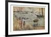 Marine en Angleterre, 1875-Berthe Morisot-Framed Giclee Print