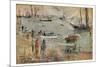 Marine en Angleterre, 1875-Berthe Morisot-Mounted Giclee Print