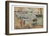 Marine en Angleterre, 1875-Berthe Morisot-Framed Giclee Print