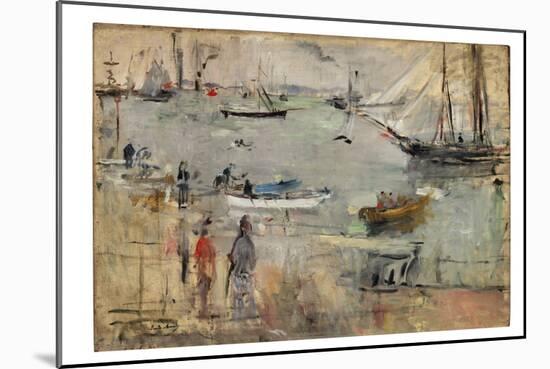 Marine en Angleterre, 1875-Berthe Morisot-Mounted Giclee Print