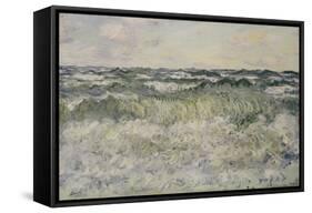 Marine (Etude de Mer), 1881-Claude Monet-Framed Stretched Canvas