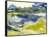 Marine Flow II-J. Holland-Framed Stretched Canvas