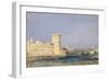 Marine Fortress-Louis Eugene Gabriel Isabey-Framed Giclee Print