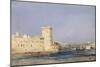 Marine Fortress-Louis Eugene Gabriel Isabey-Mounted Giclee Print