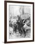 Marine Fusiliers Involved in a Street Battle in Diksmuide, Flanders, Belgium, 1914-Charles Fouqueray-Framed Giclee Print