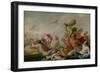 Marine Gods Paying Homage to Love, c.1636-8-Eustache Le Sueur-Framed Giclee Print