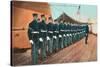 Marine Guard on Naval Warship-null-Stretched Canvas