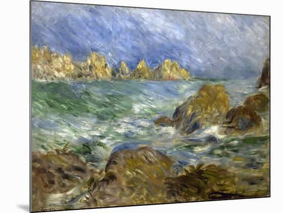 Marine: Guernesey-Pierre-Auguste Renoir-Mounted Giclee Print