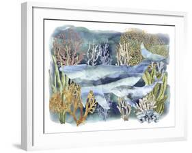 Marine Isle-Tania Bello-Framed Giclee Print