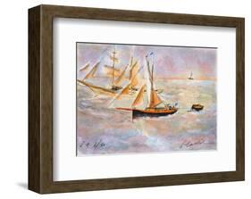 Marine IV-Urbain Huchet-Framed Collectable Print