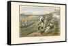 Marine Landing Party Skirmishes on the Beach-G. Arnold-Framed Stretched Canvas