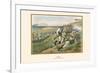 Marine Landing Party Skirmishes on the Beach-G. Arnold-Framed Premium Giclee Print