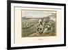 Marine Landing Party Skirmishes on the Beach-G. Arnold-Framed Premium Giclee Print