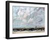 Marine Landscape, C1840-1877-Gustave Courbet-Framed Giclee Print